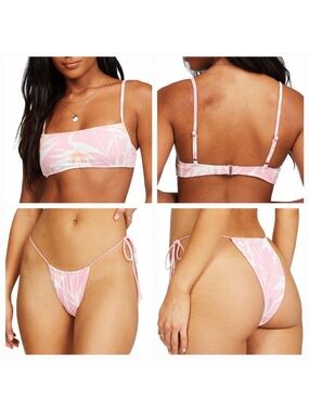 Billabong Another Paradise Pink Floral Bikini Set